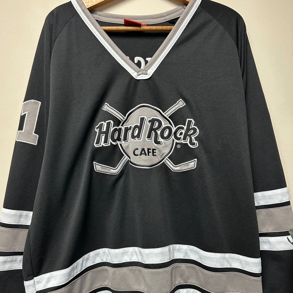 Vintage Hard Rock Cafe Hockey Jersey - Picture 2 of 6